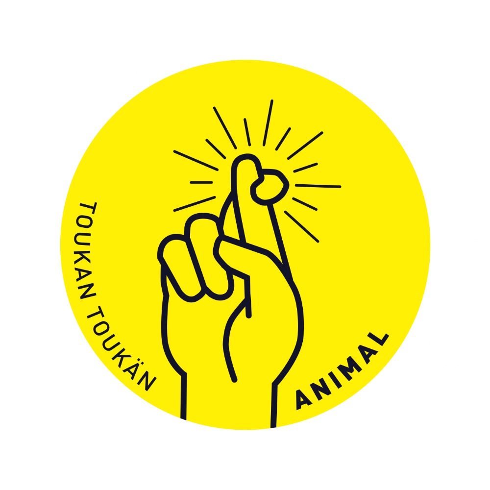 Badge "Doigts croisés" du clip "Animal"