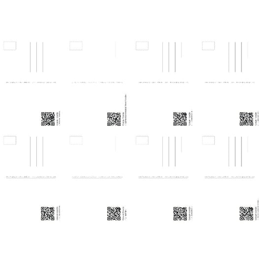 Lot de 8 cartes postales "Le Merveilleux Voyage"